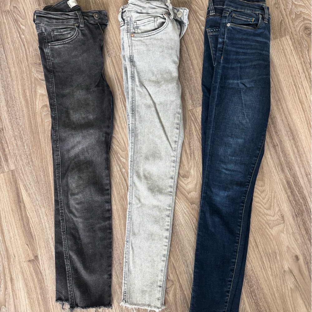 Lot of Skinny Jeans- 3 Pair- Free People and Blank - size 25